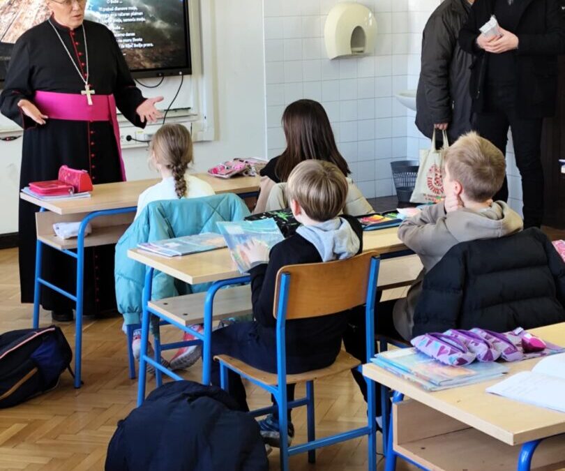 Pastoralni pohod biskupa našoj školi