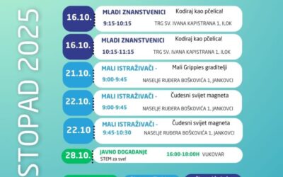 KALENDAR DOGAĐANJA ZA LISTOPAD – STEM BEZ BARIJERA