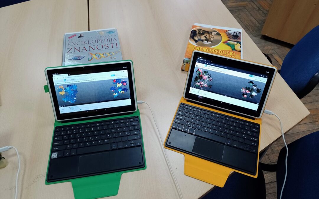 Enciklopedije u knjižnici: skeniraj, složi i otkrij !