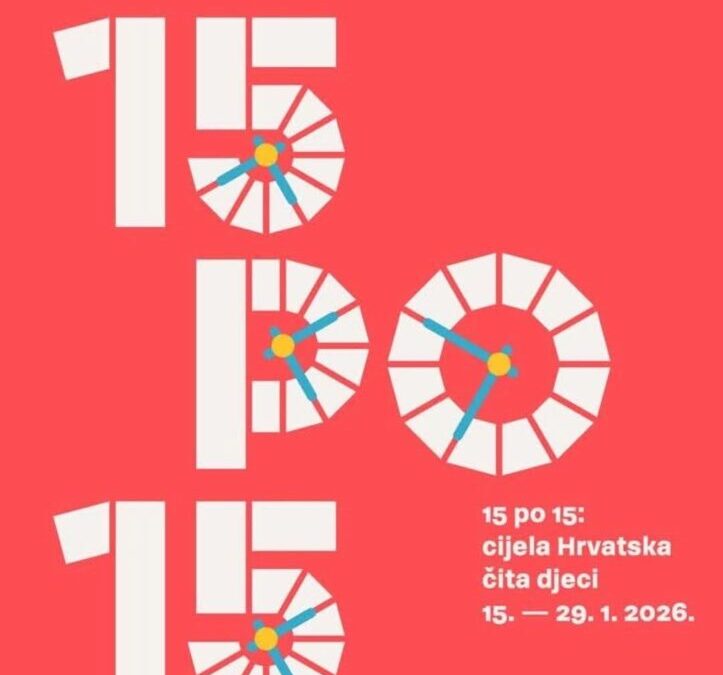 UKLJUČIMO SE “15 po 15: cijela Hrvatska čita djeci”