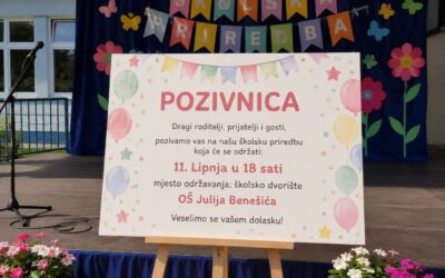 Pozivnica za završnu priredbu