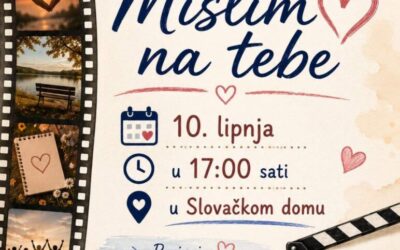 Pozivnica za pedstavljanje dokumentarnog filma “Mislim na tebe”